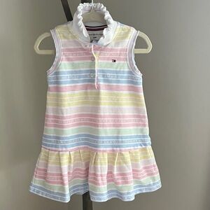 Tommy Hilfiger Pastel Striped Dress
